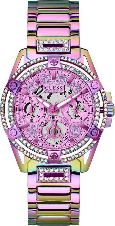 Multicolor Stainless Steel Dress Watch