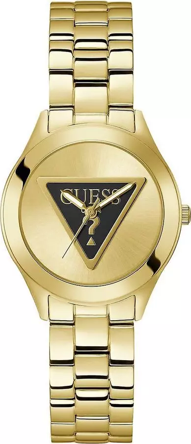 Gold Stainless Steel Dress Watch