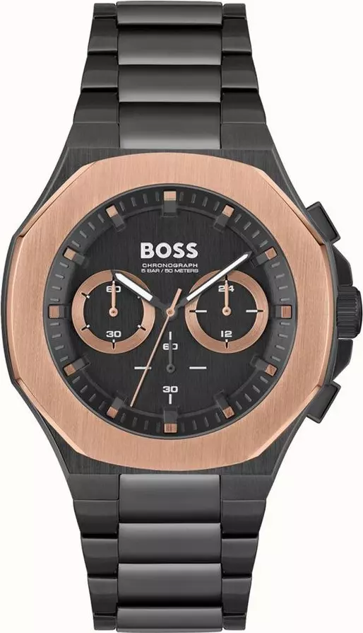 Black Stainless Steel Bracelet Watch