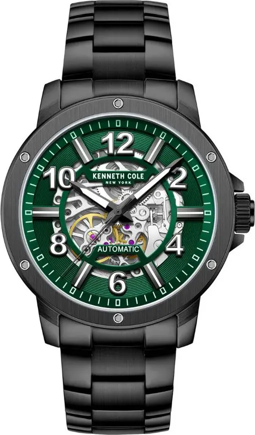 Gray Stainless Steel Dress Watch
