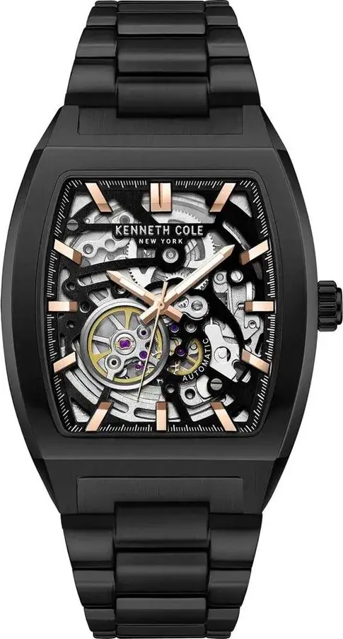 Black Stainless Steel Dress Watch