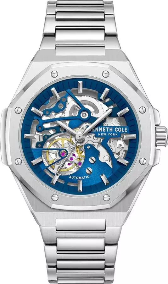 Gray Stainless Steel Dress Watch