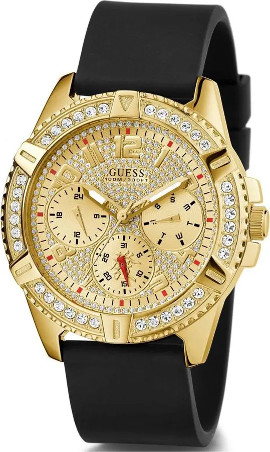 Black Synthetic Bracelet Watch