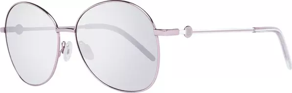 Rose Gold Metal & Plastic Sunglasses