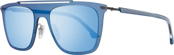 Blue Metal & Plastic Sunglasses