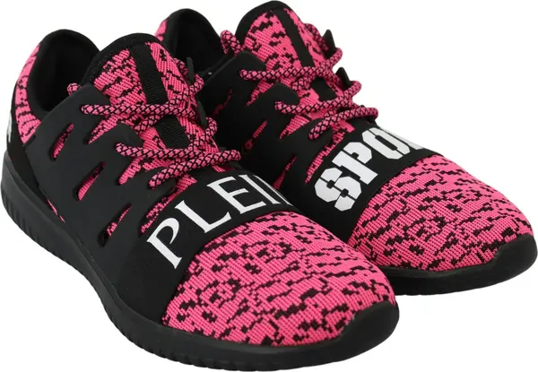 Pink Blush Polyester Runner Joice Sneakers Shoes