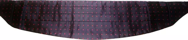 Black Waist Tuxedo Smoking Belt Cummerbund