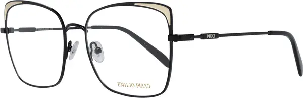 Black Metal Glasses (Frames)