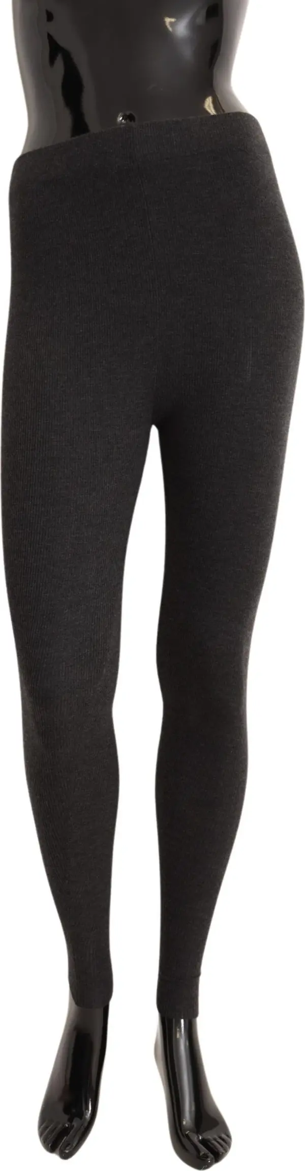 Gray 100% Cashmere Tights Stocking Socks