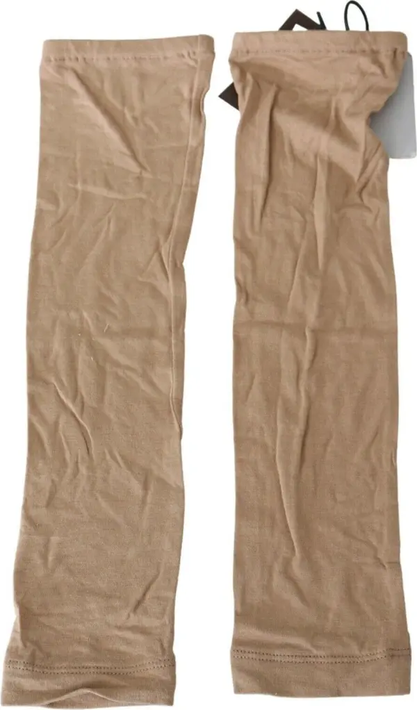 BeigeViscose  Women SleevesArm Warmer