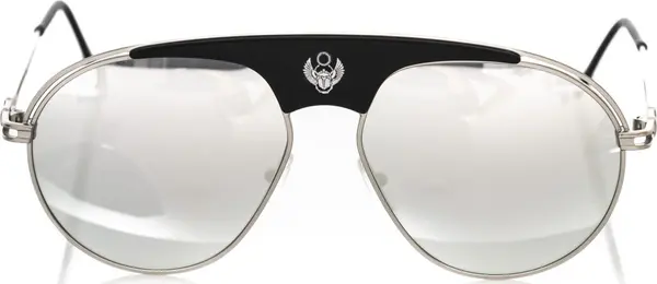 Multicolor Metallic Fibre Men Sunglass