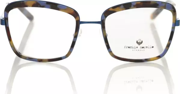 Blue Metallic Women's Eyeglass Frame