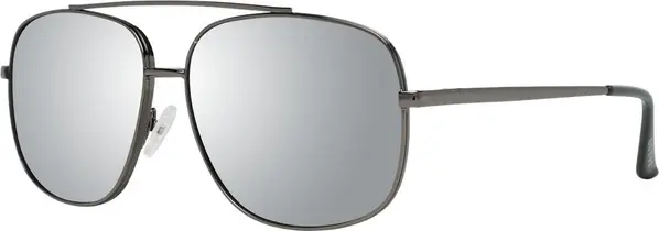 Gray Metal Sunglasses