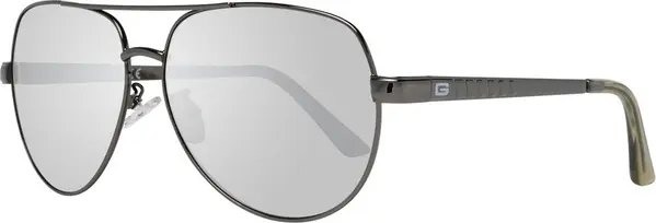 Gray Metal Sunglasses