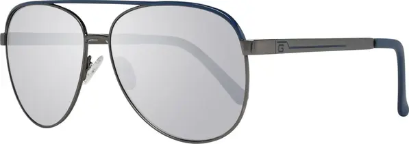 Gray Metal Sunglasses