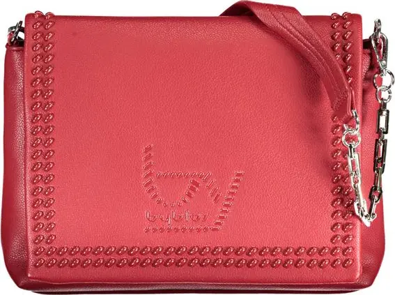 Rosso Polyurethane Women Handbag