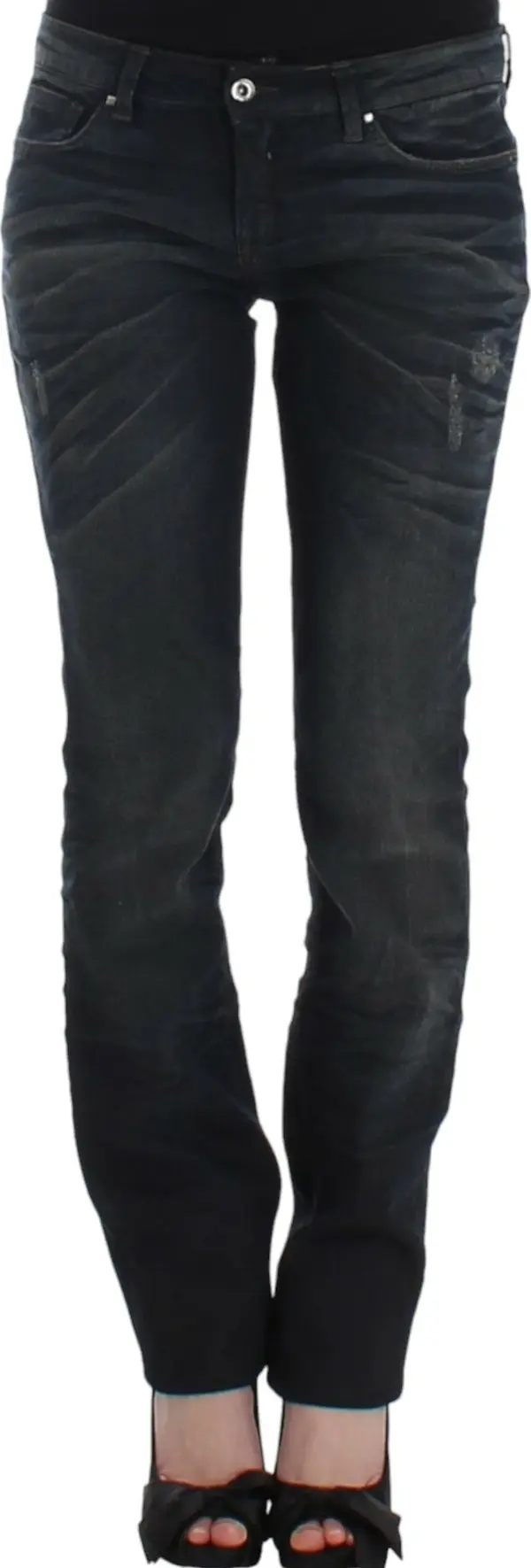 Blue skinnny leg jeans