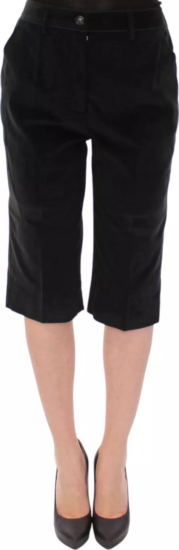Dark green cotton shorts pants