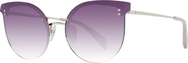 Gold Stainless Steel Sunglasses