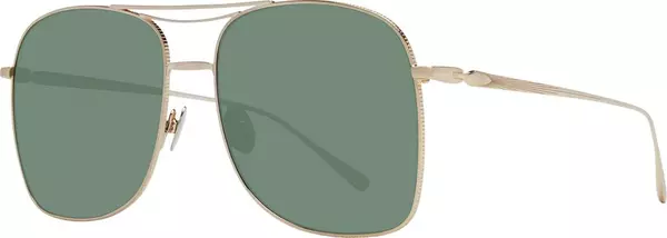 Gold Stainless Steel Sunglasses
