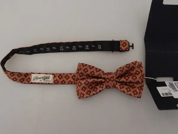 Multicolor Silk Adjustable Neck Papillon Men Bow Tie