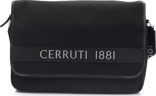 Black Nylon Women Crossbody Bag