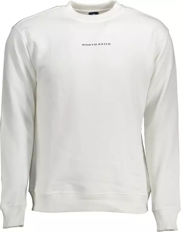 Bianco Cotton Men Sweatshirt