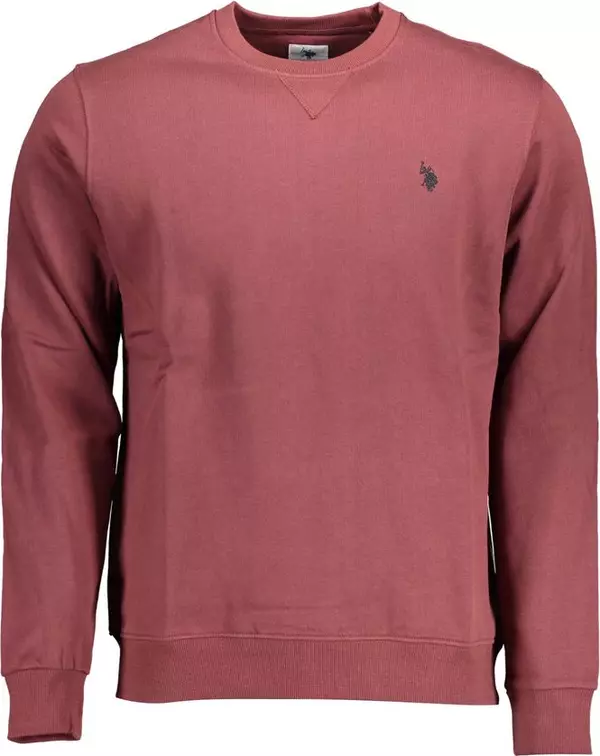 Purple Cotton Men's Sweatshirt