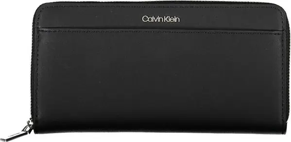 Black Polyethylene Women Wallet