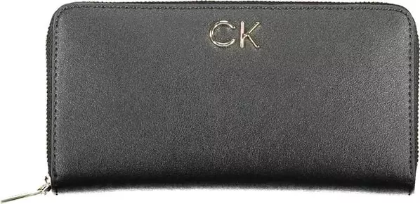 Black Polyethylene Women Wallet