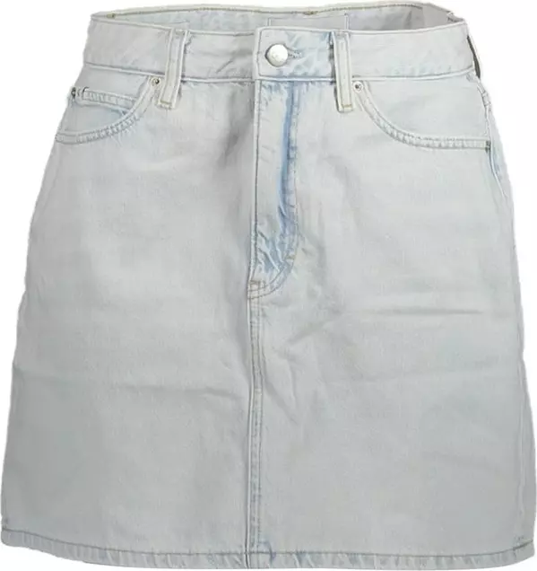 Azzurro Cotton Women Skirt