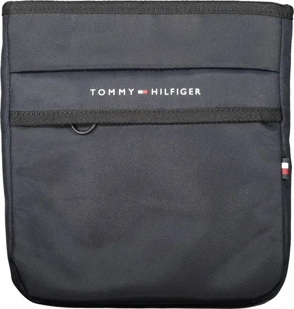 Blue Polyester Men's Shoulder Bag