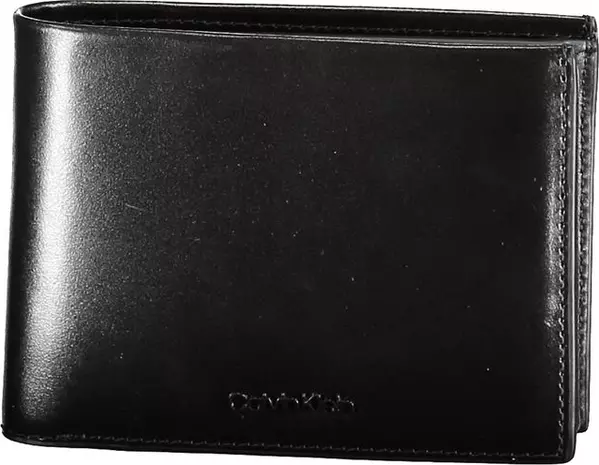 Black Leather Men Wallet