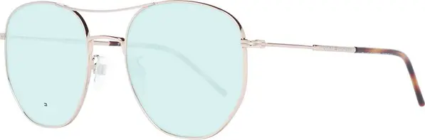 Rose Gold Metal Sunglasses