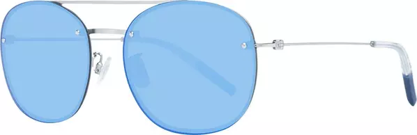 Blue Metal & Plastic Sunglasses