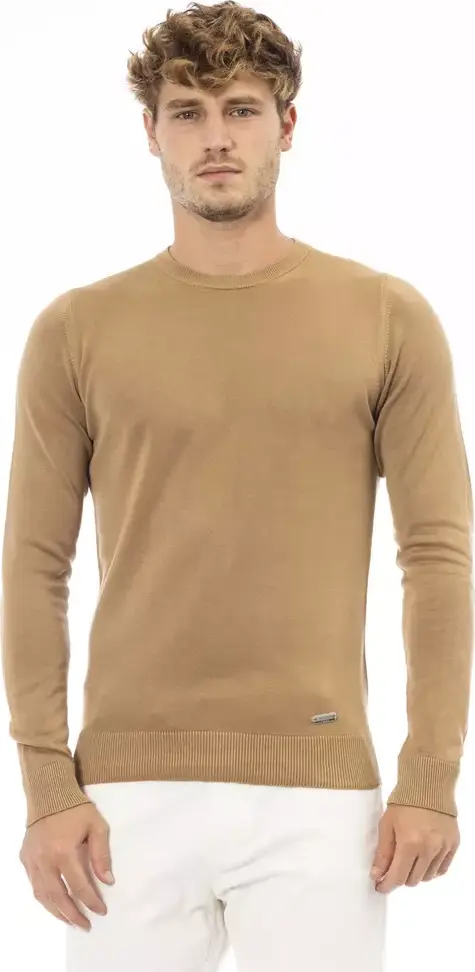 Beige Modal Men Sweater