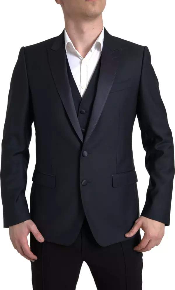 Blue 2 Piece Single Breasted MARTINI Suit