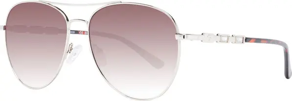 Silver Metal Sunglasses