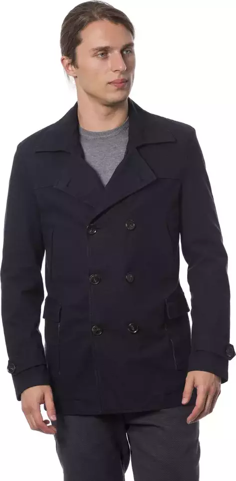Blue Cotton Blazer