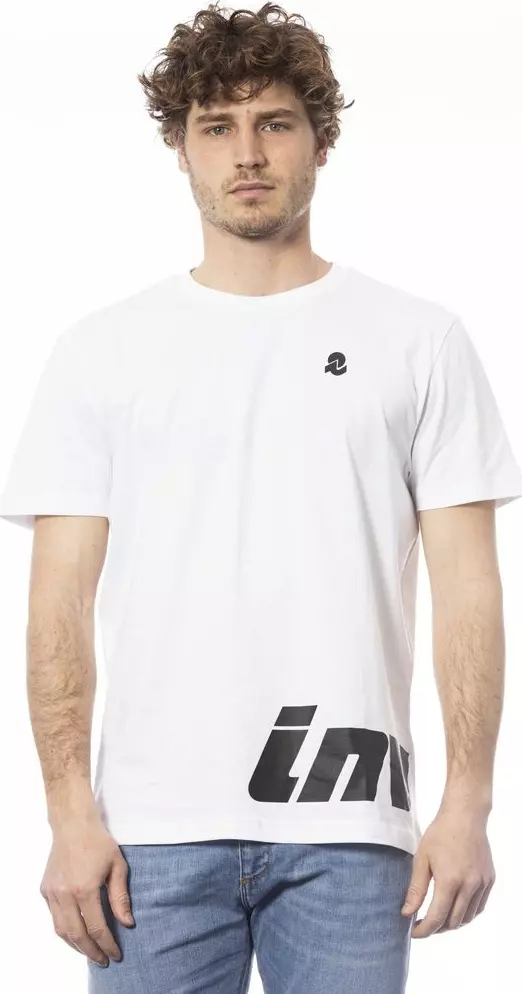 White Cotton Men T-Shirt