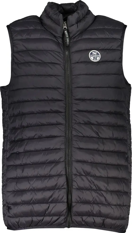 Black Polyamide Men's Vest
