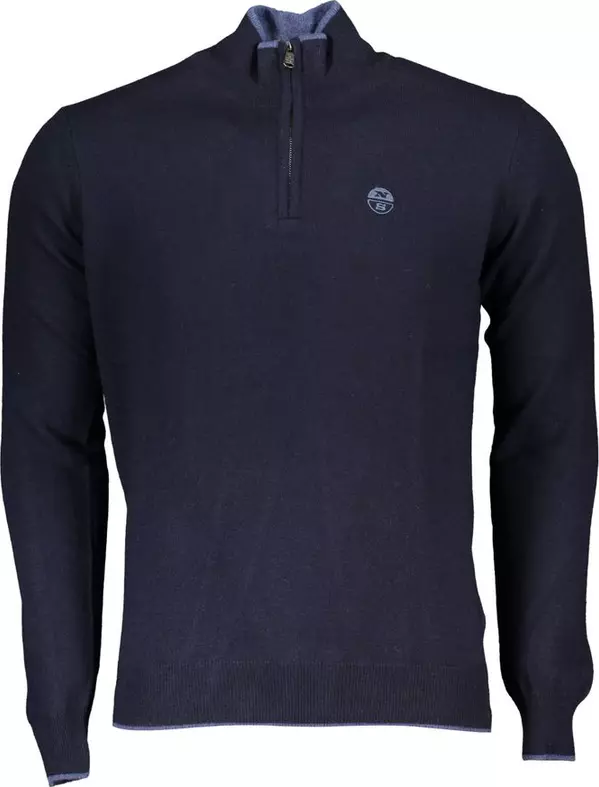 Black Poliammide Men's Sweater