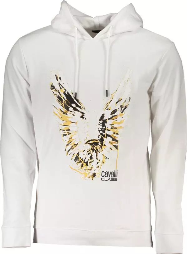 White Cotton Men Sweater