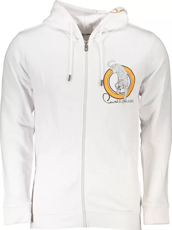 Bianco Cotton Men Sweatshirt