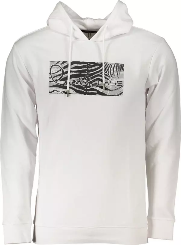 White Cotton Men Sweater