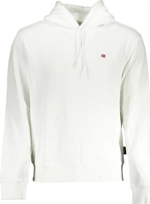 White Cotton Men Sweater