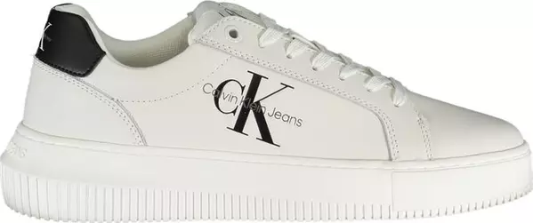 White Leather Women Sneaker