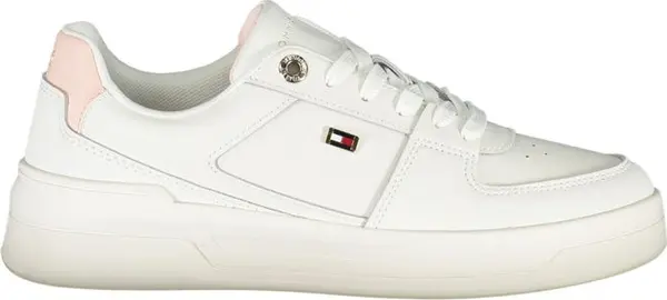 White Leather Women Sneaker