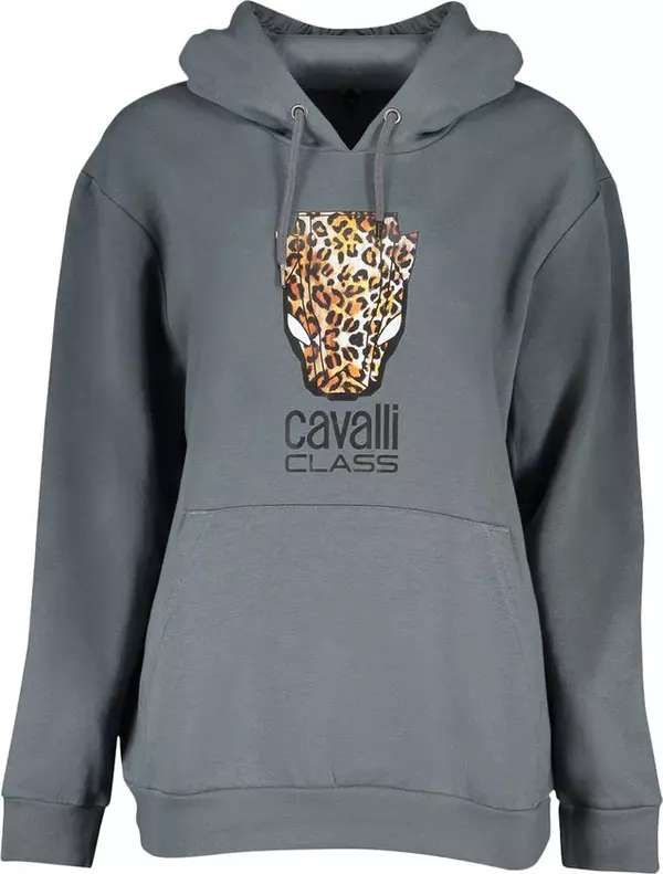 Grigio Polyester Woman Sweatshirt