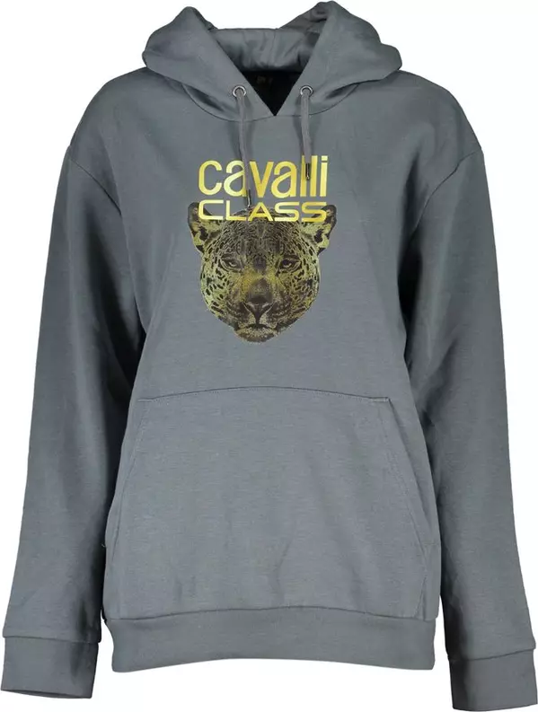 Grigio Polyester Women Sweatshirt